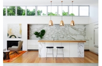 36 Mẫu nhà bếp sang trọng với đá Marble ( Cẩm Thạch )